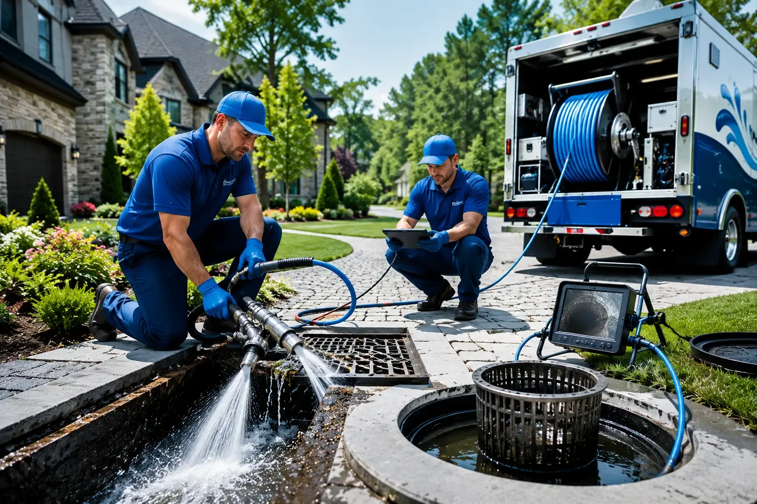 Local outdoor drain cleaning professionals in Harveysburg, OH